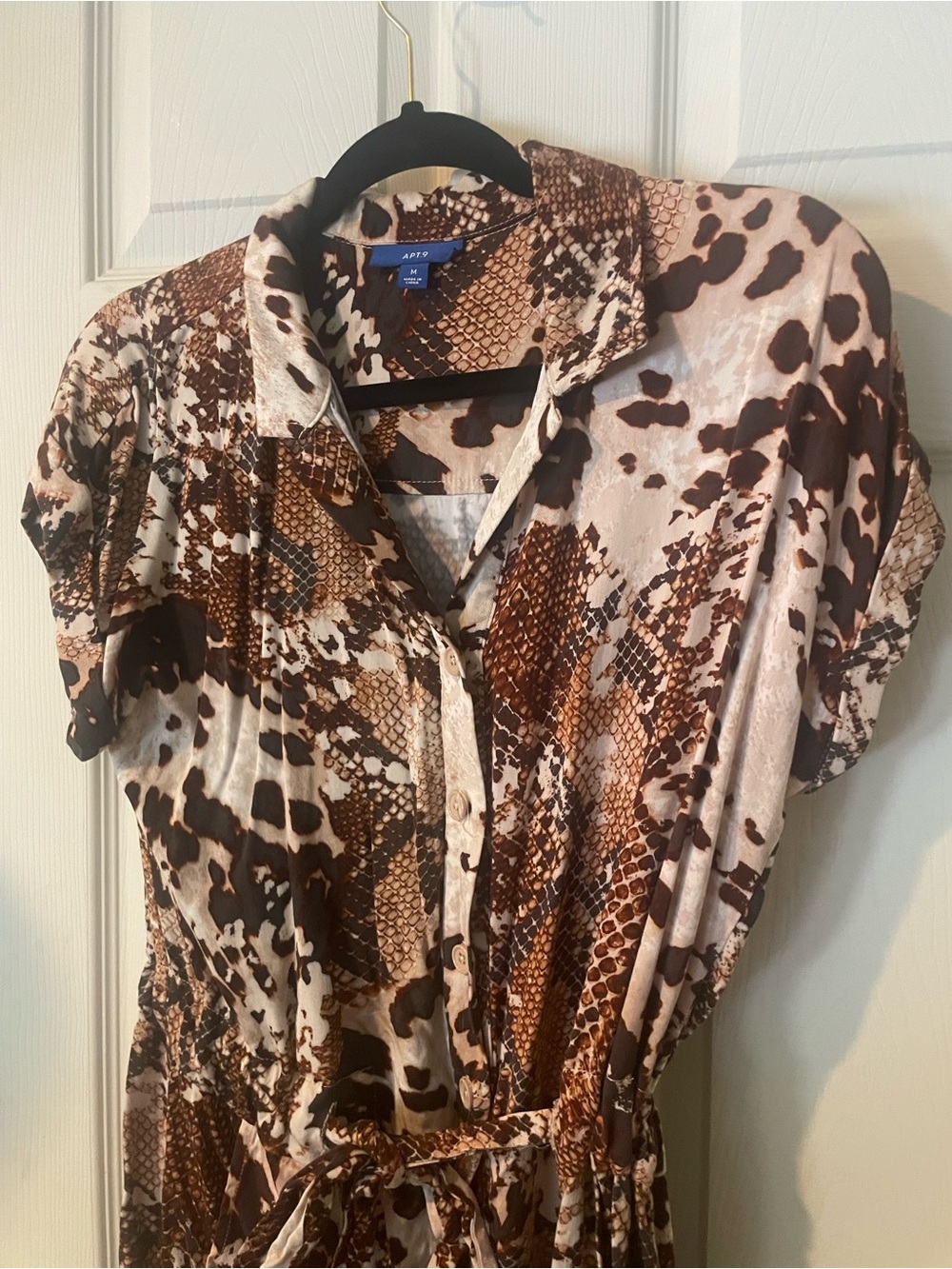 Brown Animal jumpsuit - Picture 2 of 4